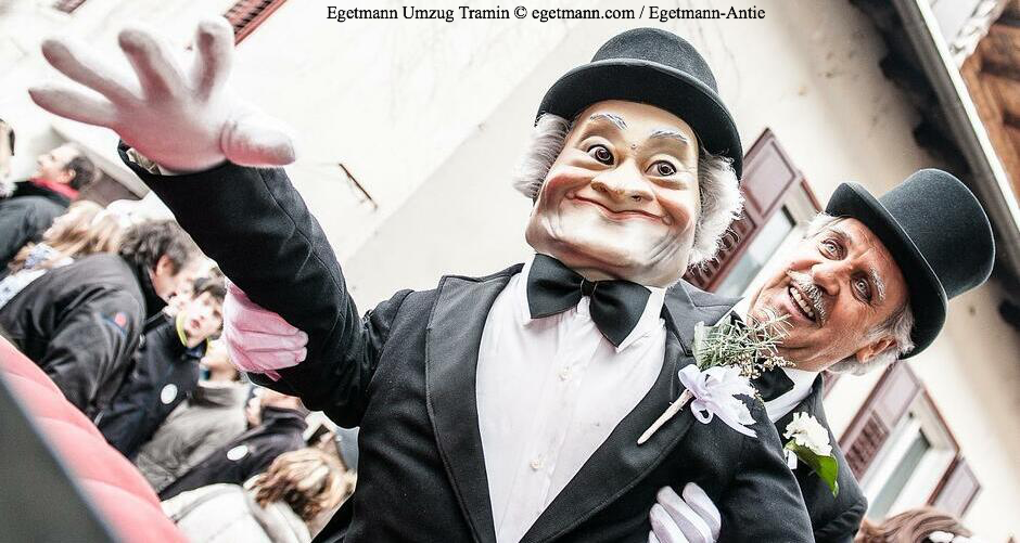 Egetmann-Umzug, Tradition, Vinschgau, Brauchtum, Fasnacht, Fasching, Südtirol, Maskierte, Maschgerer, Hochzeitsbrauch, Fasching bei Bozen, Kinderfasching Bozen