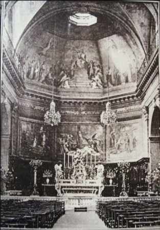 Vue de Notre-Dame avant la restauration de 1972 © Hélio Vigier.