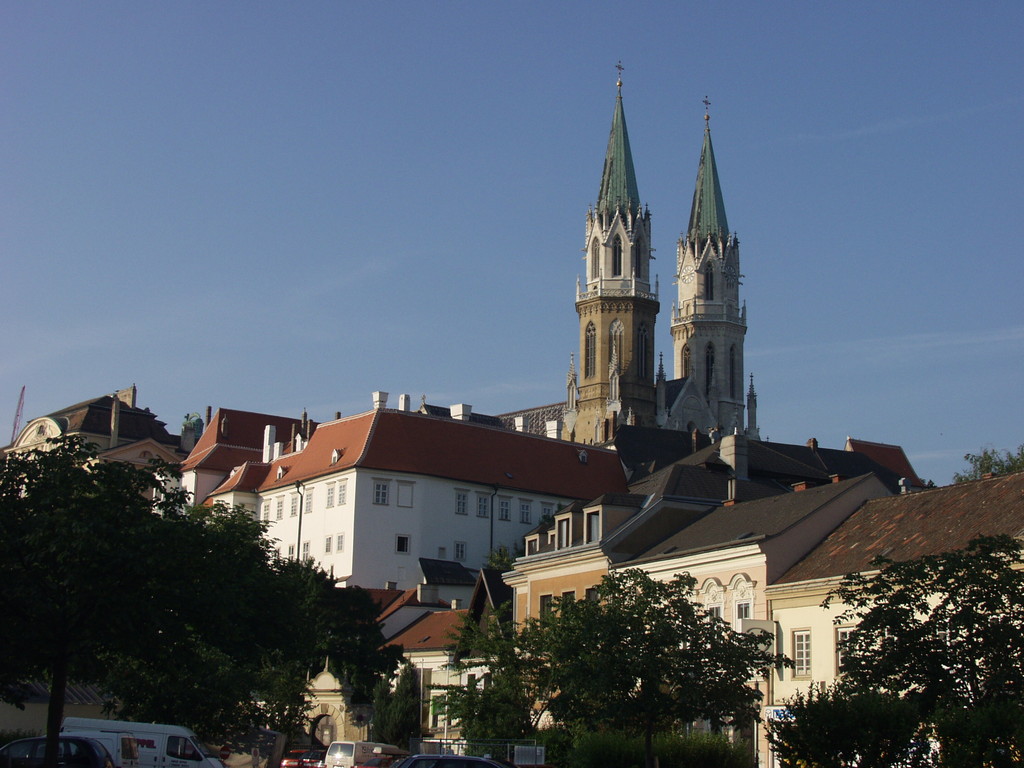 Klosterneuburg Abbey, view from Niedermarkt