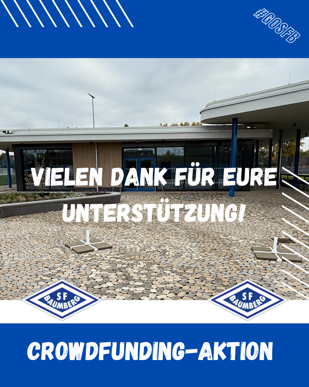 VORSTAND: Crowdfunding-Aktion für den neuen Sportplatz