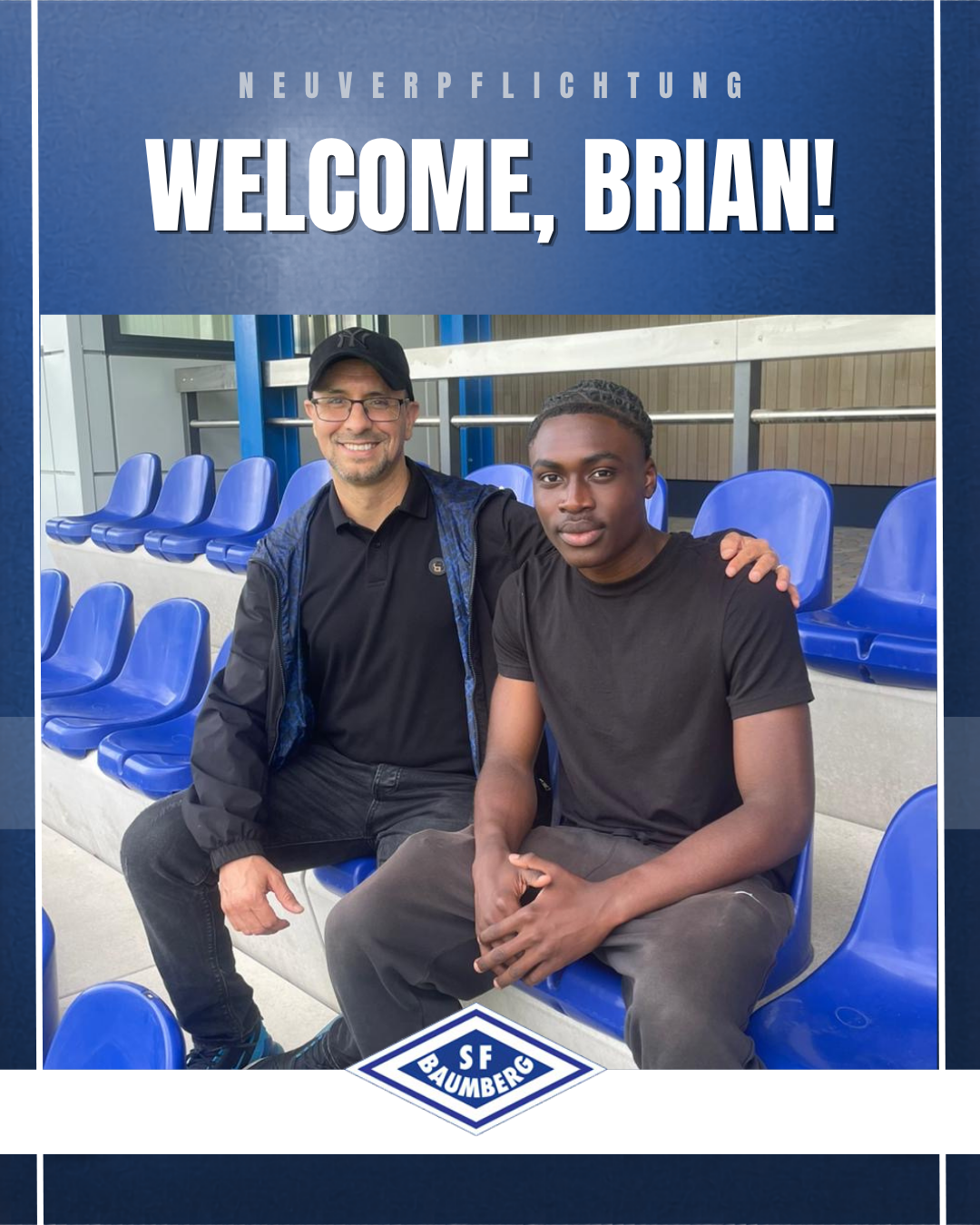 OBERLIGA: Sportfreunde gehen den nächsten Schritt mit Brian Owusu