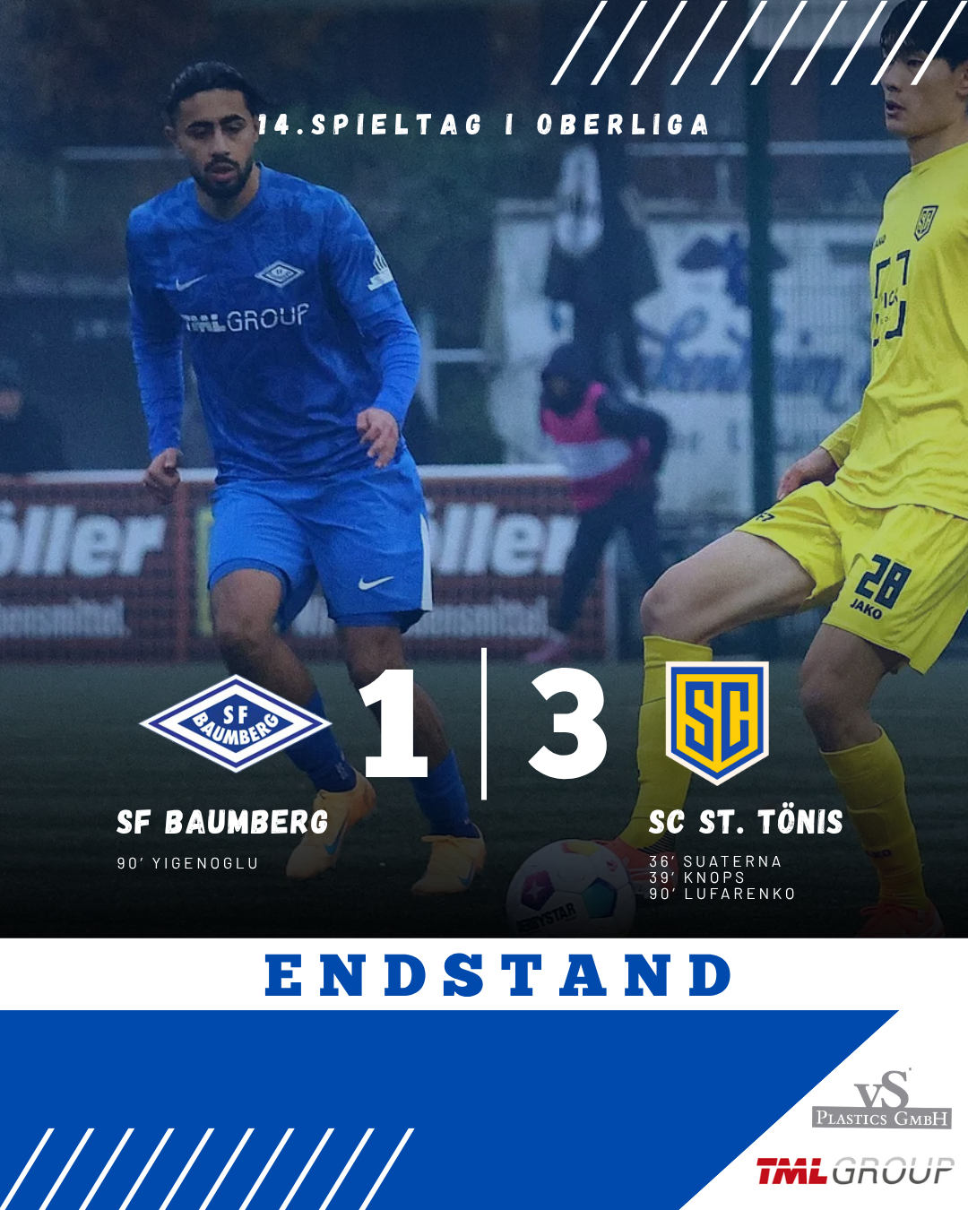 OBERLIGA: Sportfreunde verpassen die Wende auf heimischem Rasen