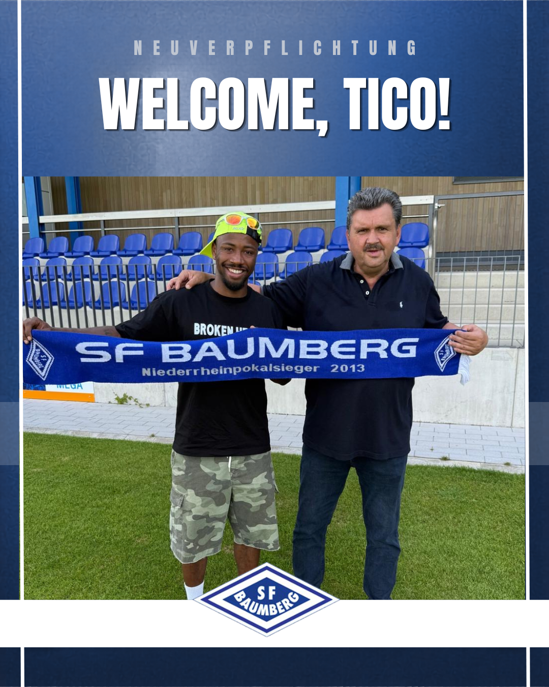 OBERLIGA: Sportfreunde begrüßen Ernesto Carratala-Jiménez in Baumberg
