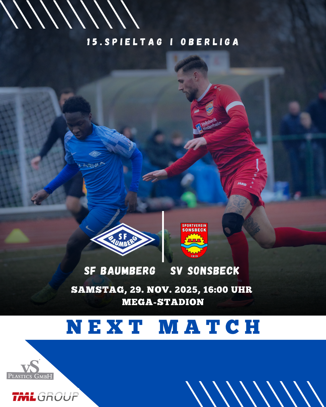 OBERLIGA: Sportfreunde bereit für das nächste Heimspiel