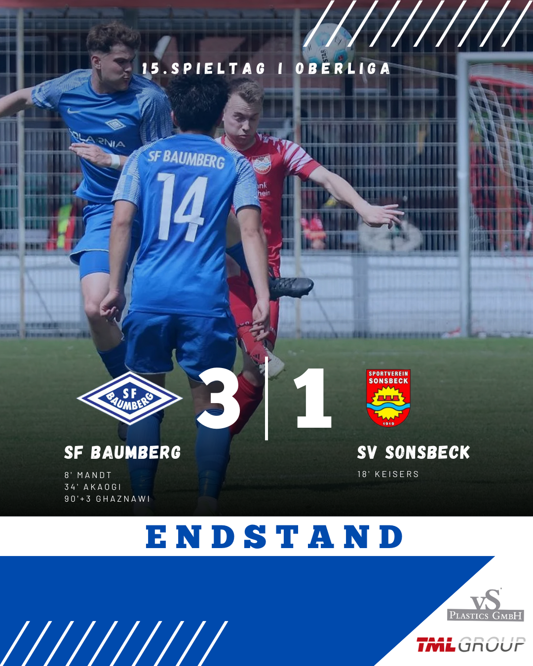 OBERLIGA: Sportfreunde setzen ein Zeichen in schwerer Woche