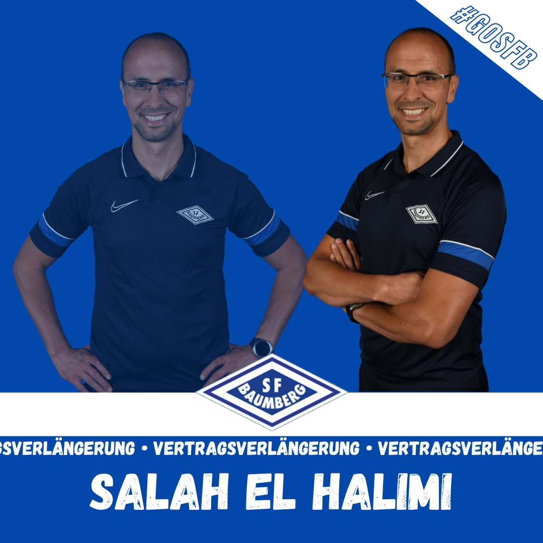 OBERLIGA:  Cheftrainer Salah El Halimi verlängert seinen Vertrag