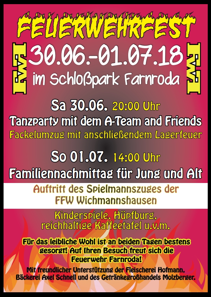 Feuerwehrfest 2018