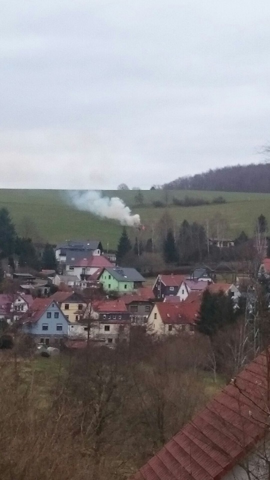 Rauchzeichen der Jugendfeuerwehr sind auf der anderen Bergseite bei "Kurt" angekommen!