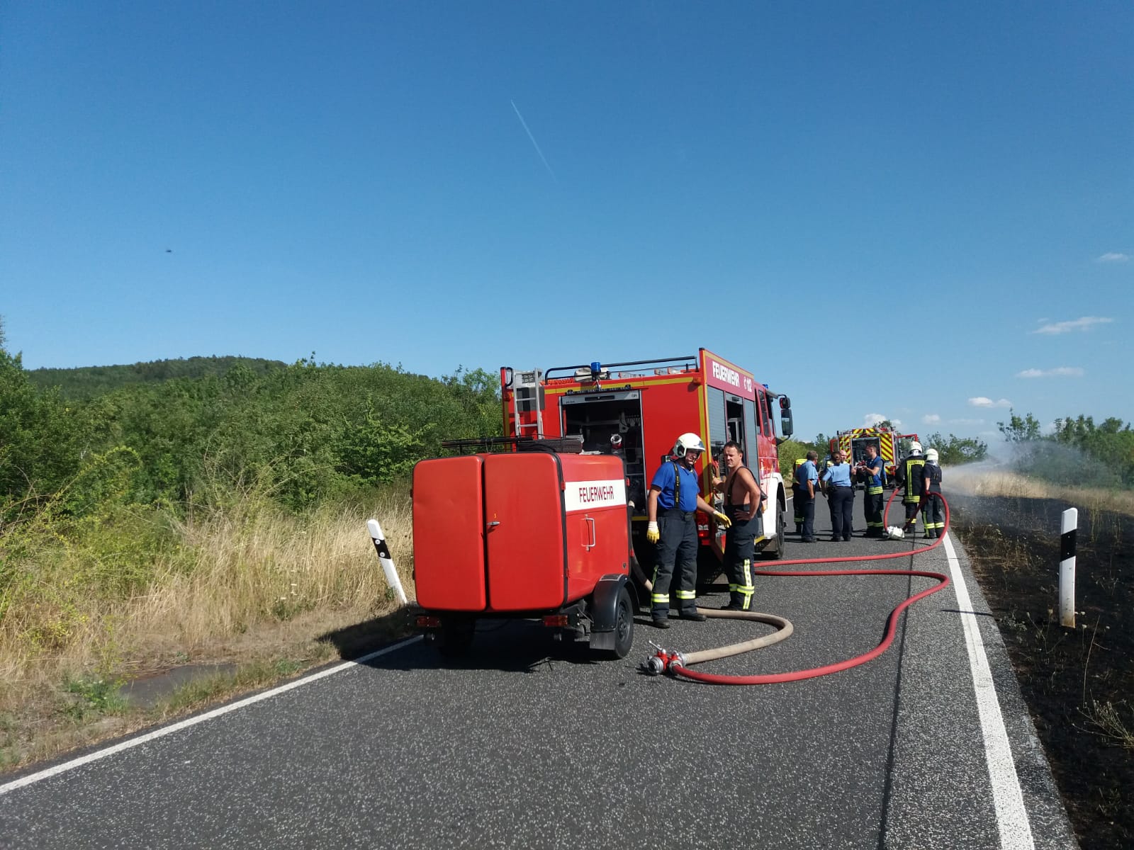 26.07.2018 Flächenbrand am kl. Hörselberg