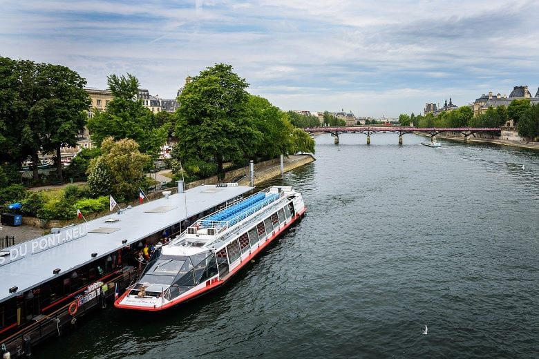 Parks in Paris an der Seine Square du Vert Galant