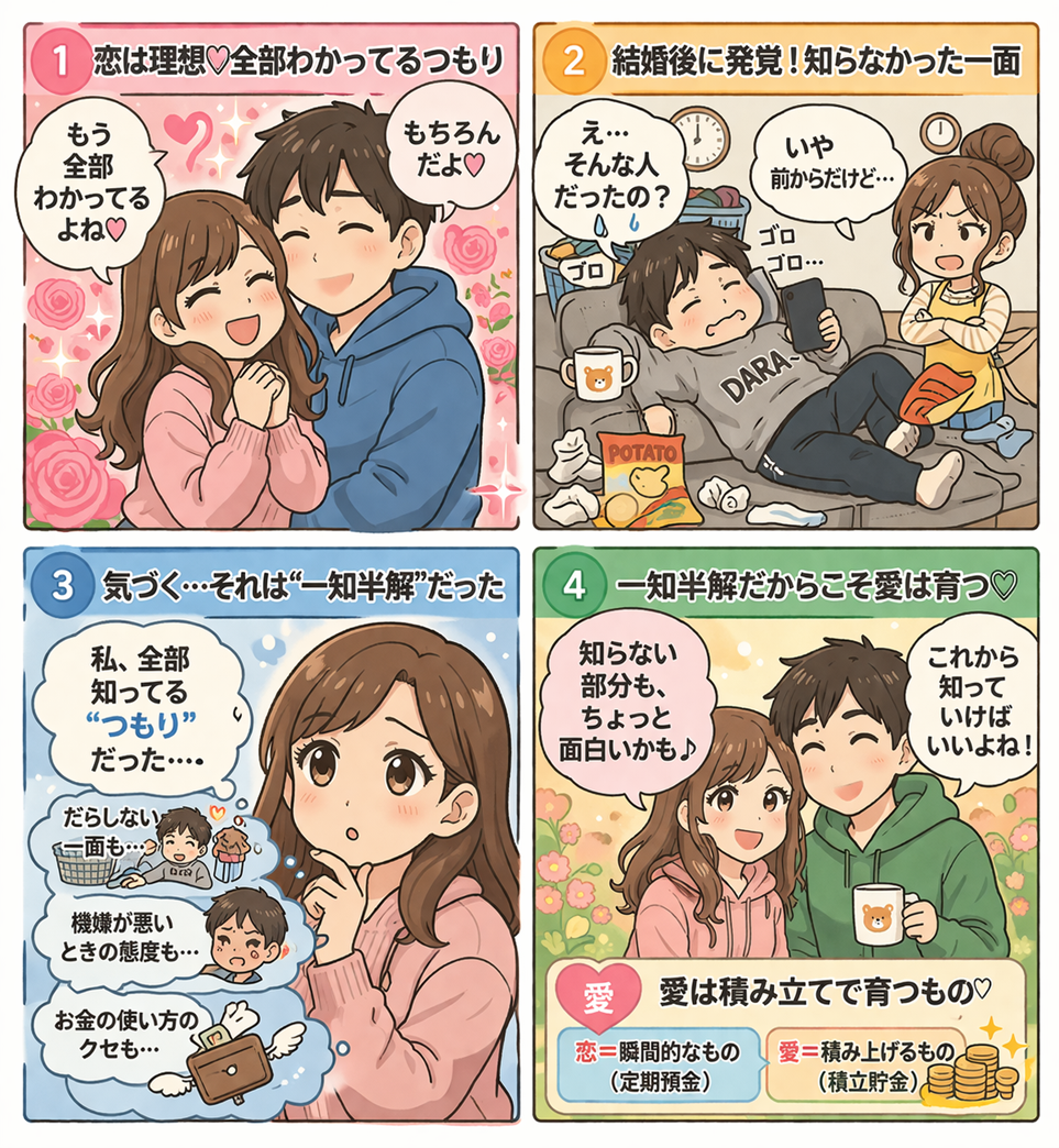 一知半解でちょうどいい？大人の結婚のススメ