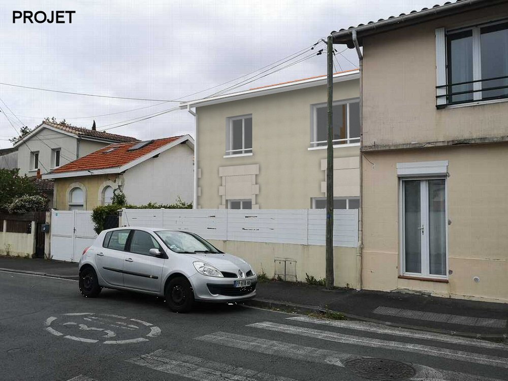 permis de construire déclaration préalable surélévation extension Mérignac 33700