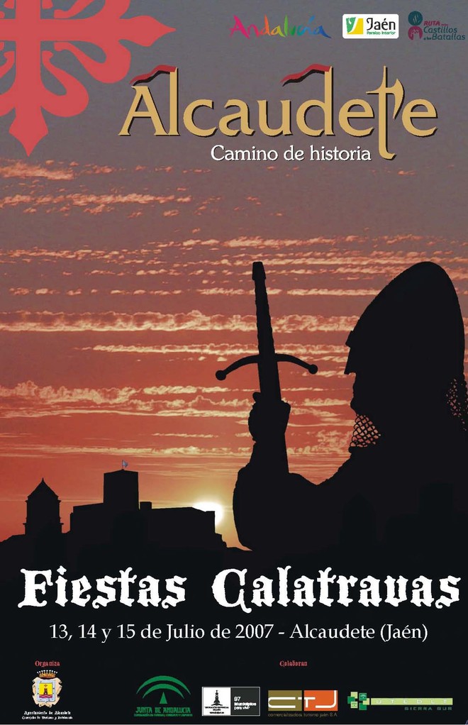 CARTEL II FIESTAS CALATRAVAS 2007. Autor: Eduardo Azaustre