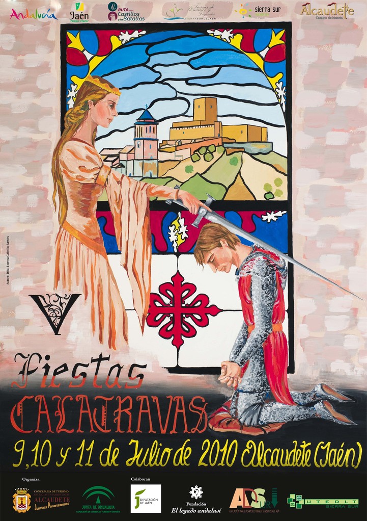 CARTEL V FIESTAS CALATRAVAS 2010. Autora: Lorena Cabello Ramos
