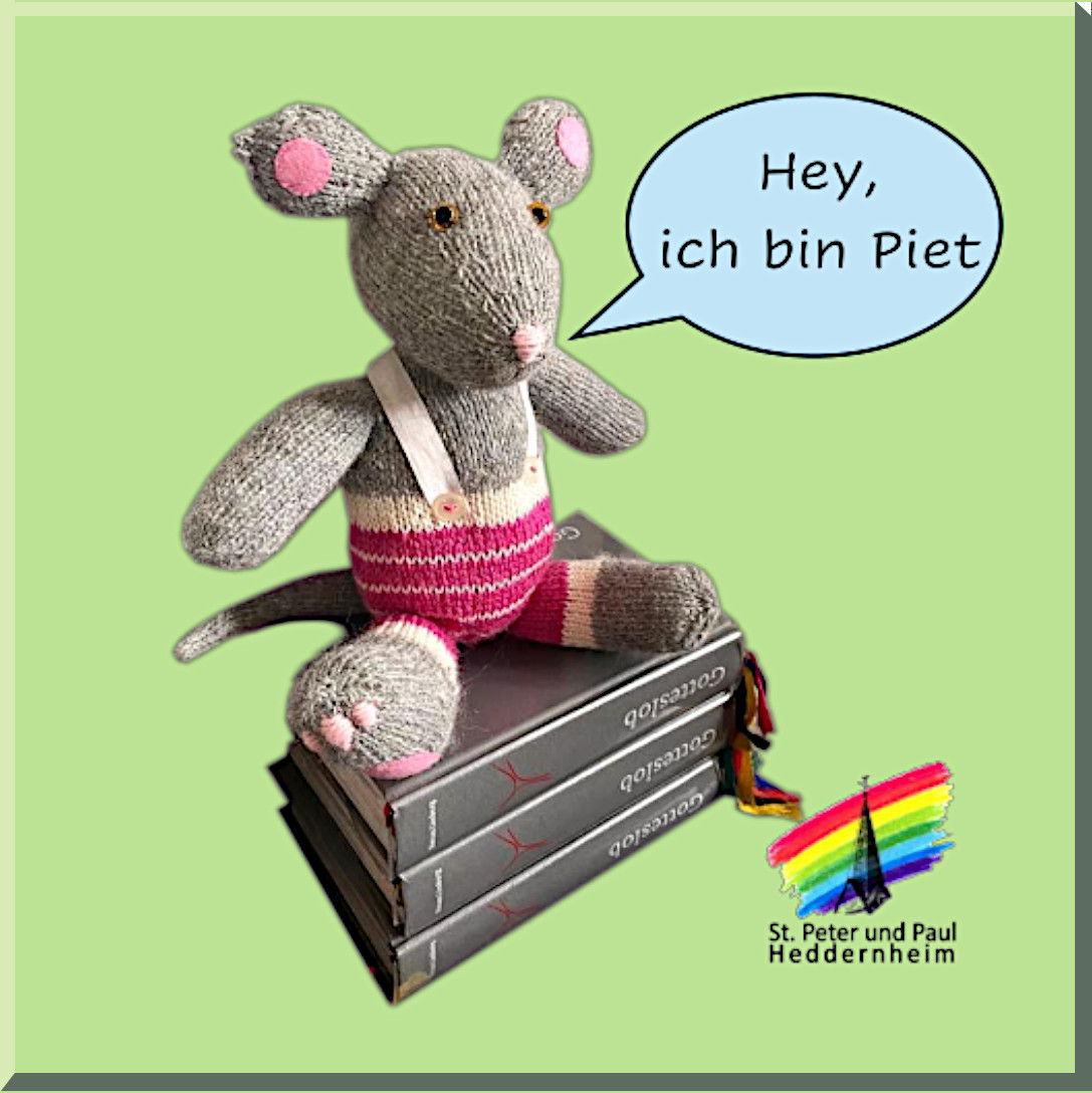 Den Maus-Magneten gibt’s in der Sakristei