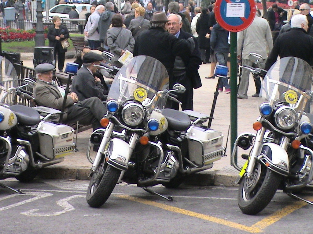 Harley de la Policia Local de Valencia