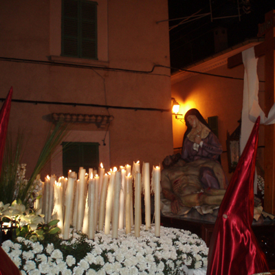Karfreitagsprozession in Ibiza-Stadt