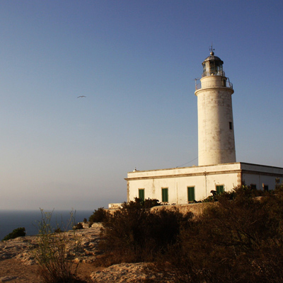 Der Leuchtturm auf La Mola