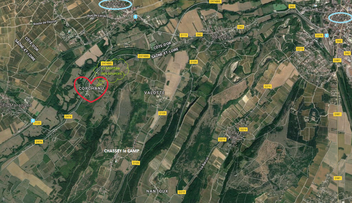 Au n° 12 de la Montée des Sources