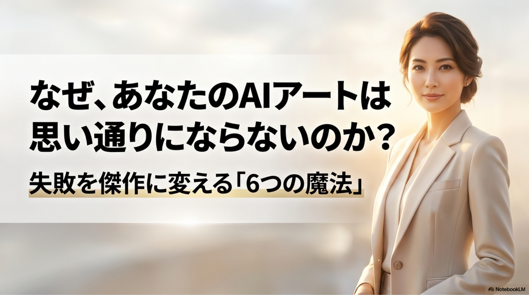 思いどおりのAIアートにならないときの修正方法