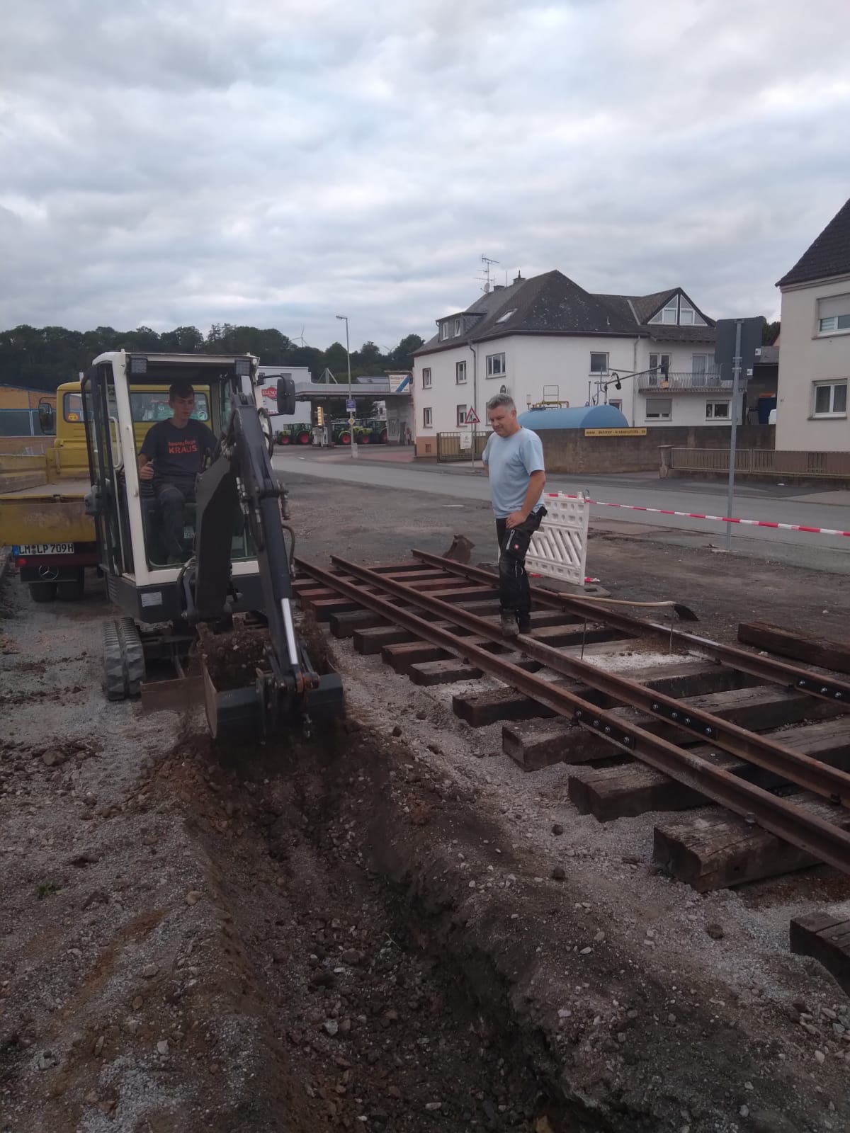 Mittwoch den 18.08.21 auf der Rückseite wird ausgekoffert