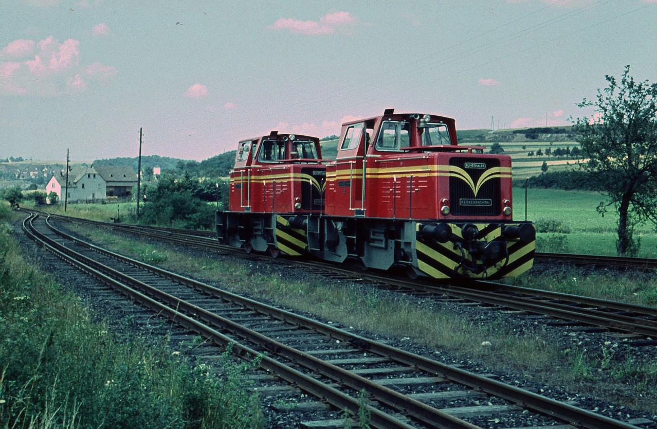 Am Bahnhofskopf Richtung Steeden in Kerkerbach