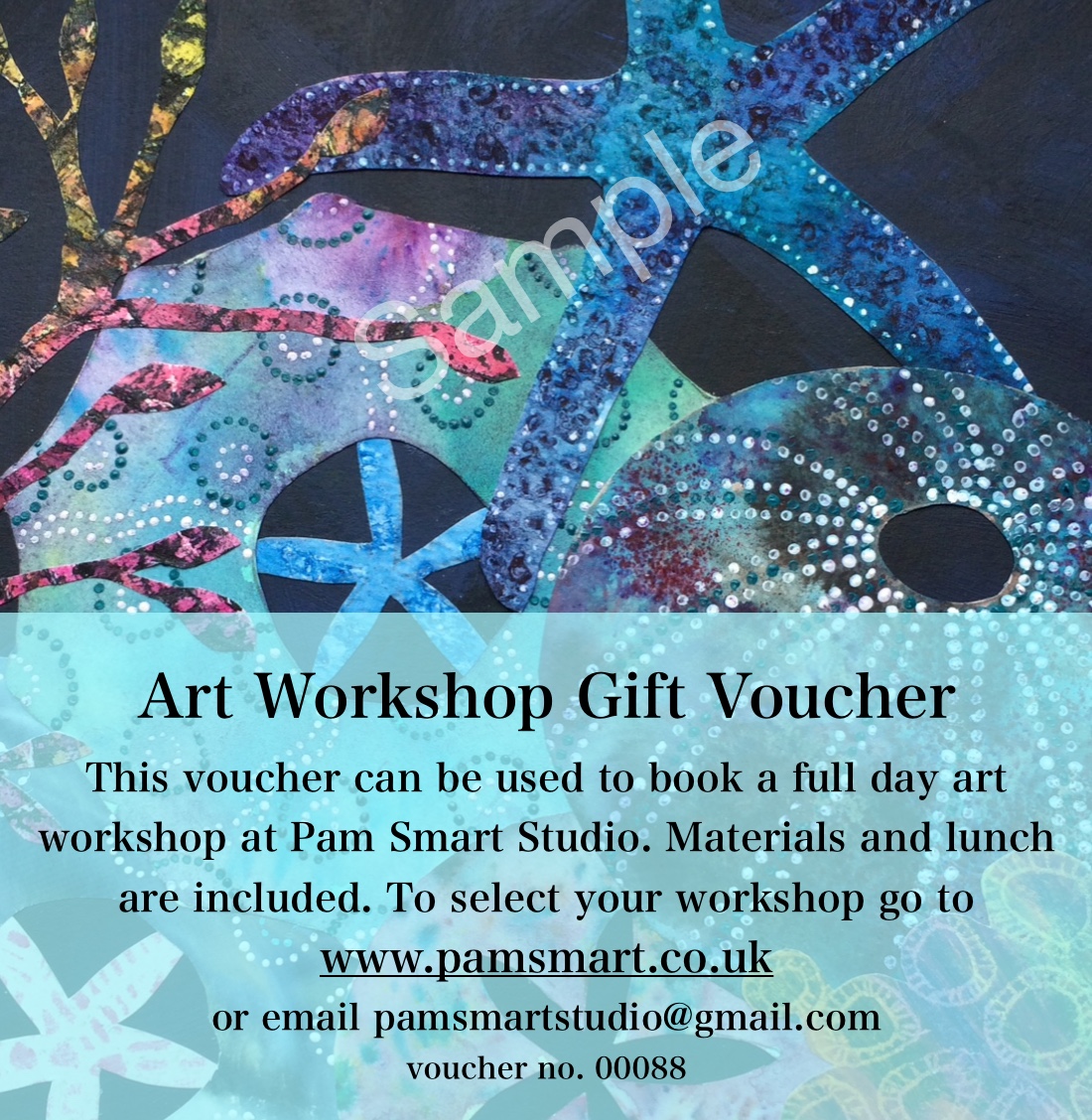 Art Gift Voucher Pam Smart Art