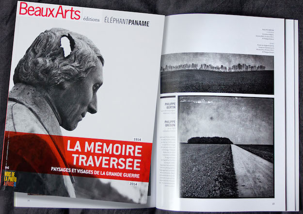 about Mnemosis serie in Beaux Arts Magazine