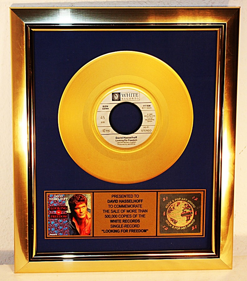 David Hasselhoff Looking For Freedom Kunstatelier Susis Webseite