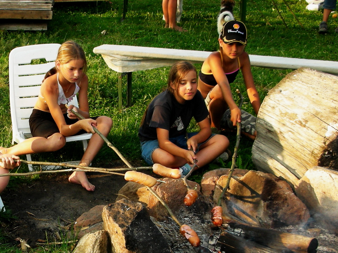 Grillen im Sommer