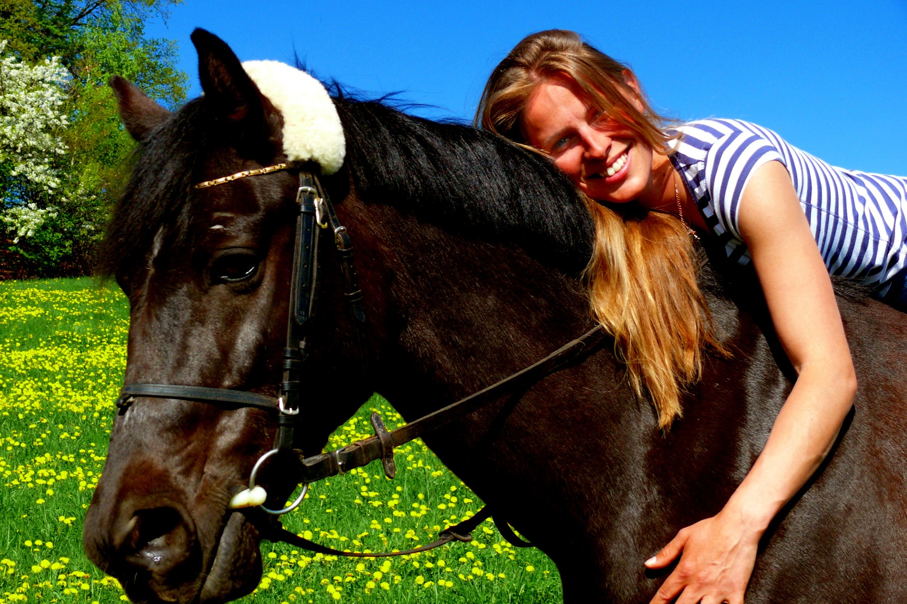 Sharkan und Verena im Frühling