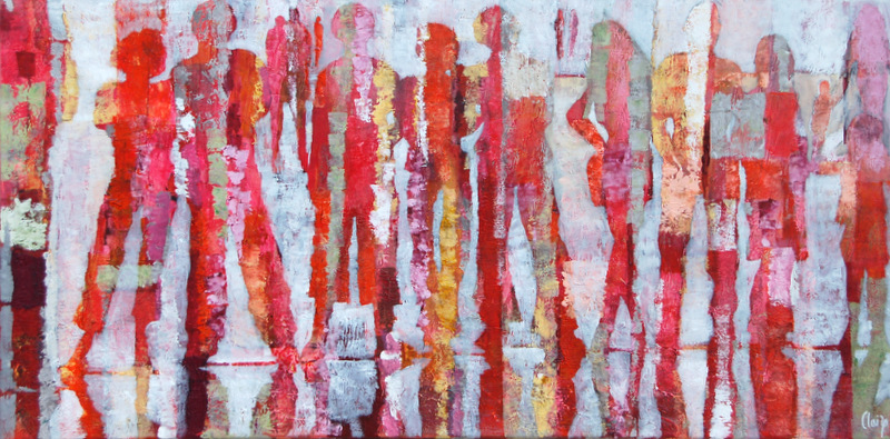 Les amis 100 x 50 vendu