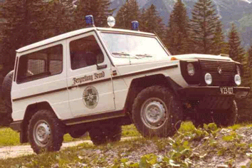 1982 - Mercedes-Puch G, Ankauf eines damals modernen, robusten Einsatzfahrzeuges