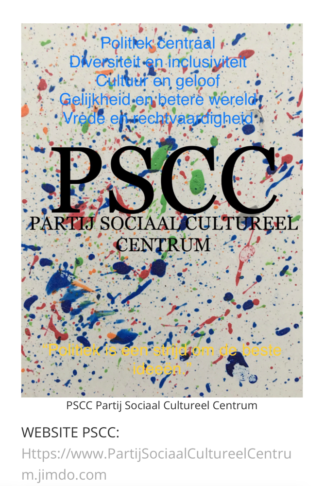 PSCC Partij Sociaal Cultureel Centrum
