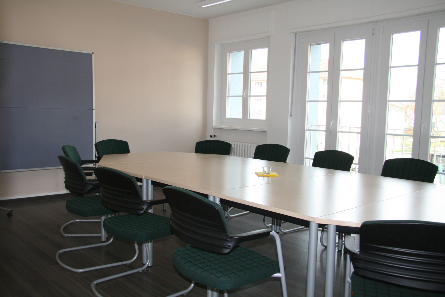 Der Besprechungsraum im 1. Obergeschoss