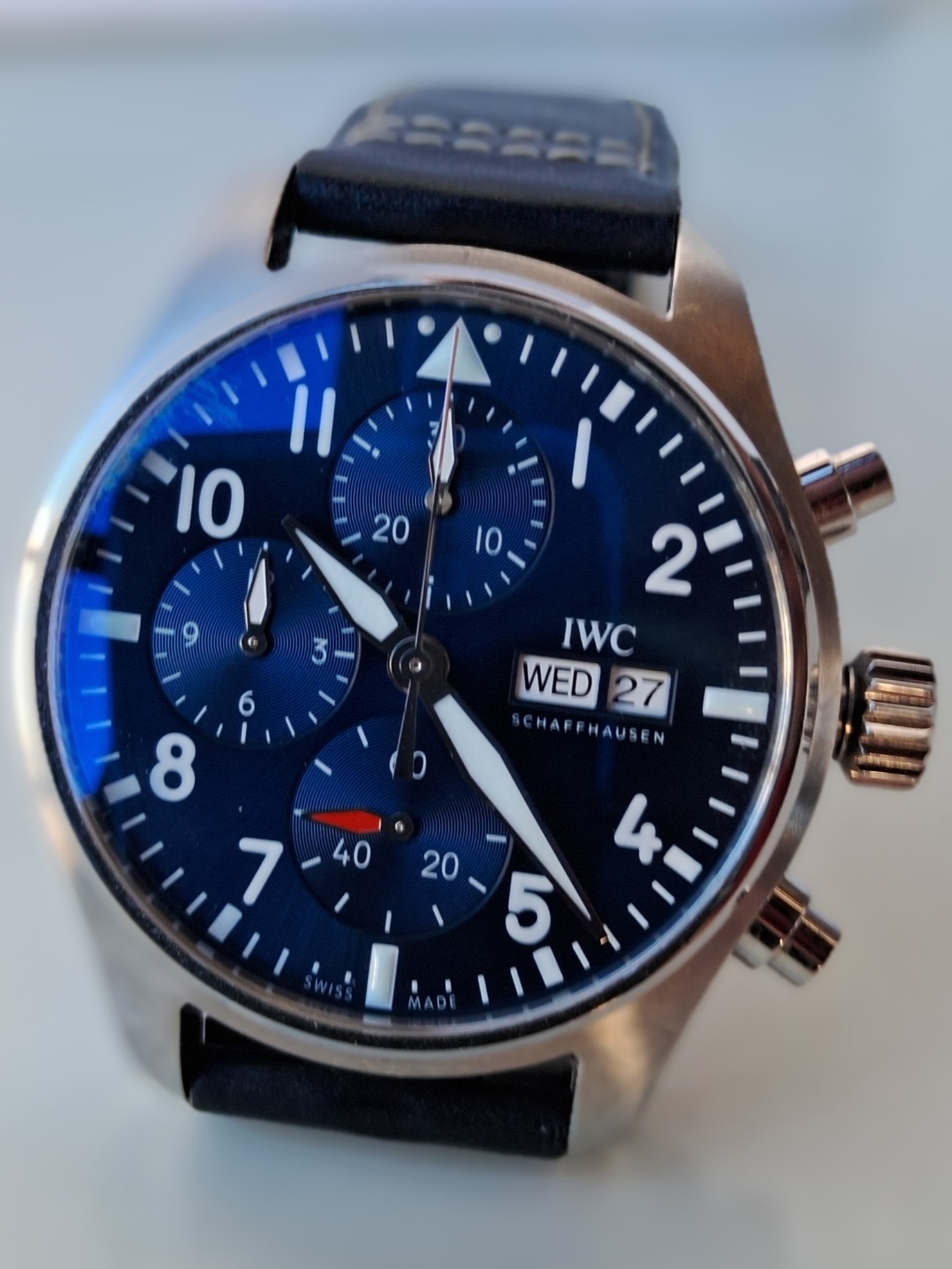 IW3881  Pilot DayDate blue