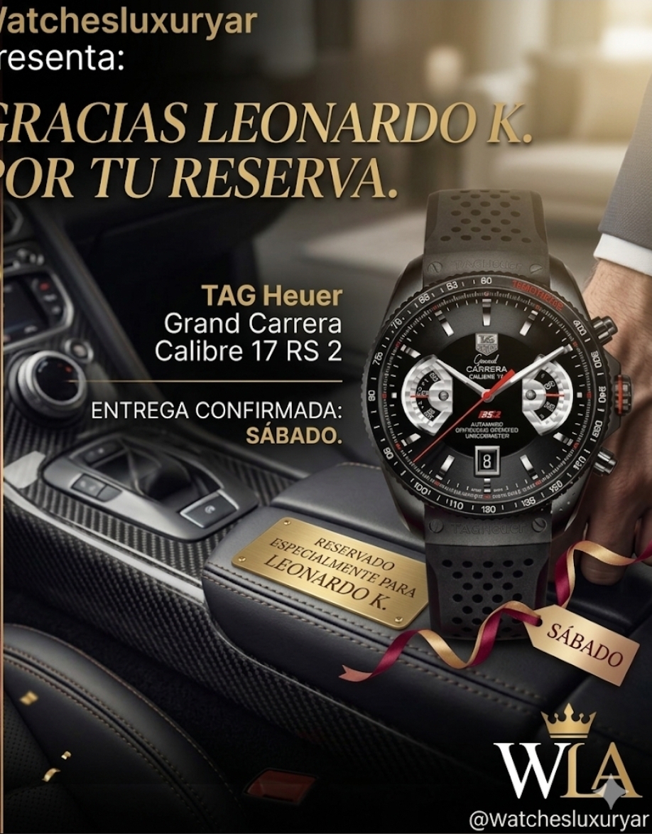 RESERVADO 23/06 MUCHAS GRACIAS LEONARDO QUERIDO !!