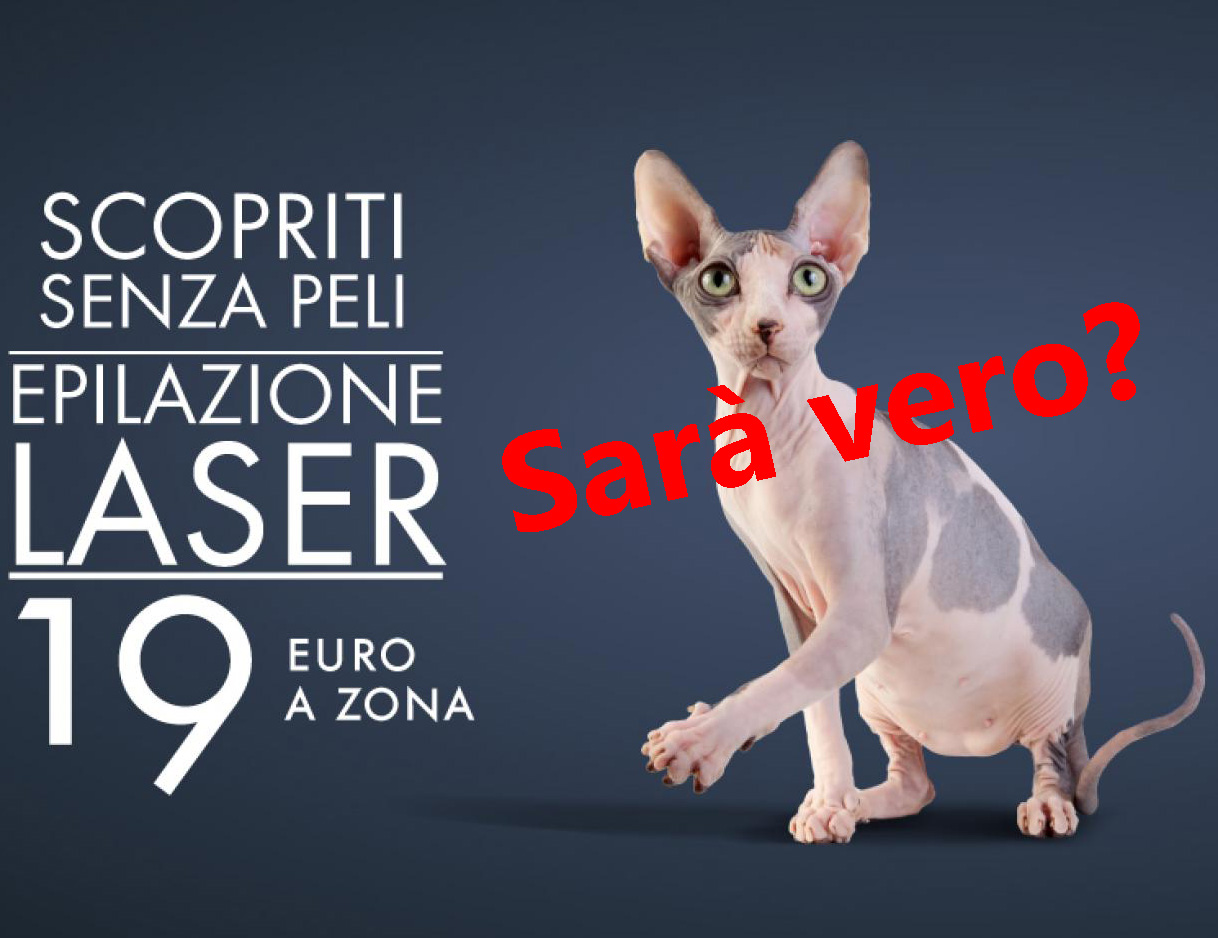 Centro specializzato Laser o Centro Estetico “faccio  tutto e di più”?