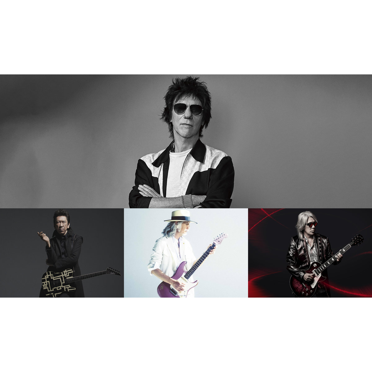 Char、布袋寅泰、松本孝弘が出演！一夜限りのジェフ・ベックのトリビュートライブ放送・配信決定