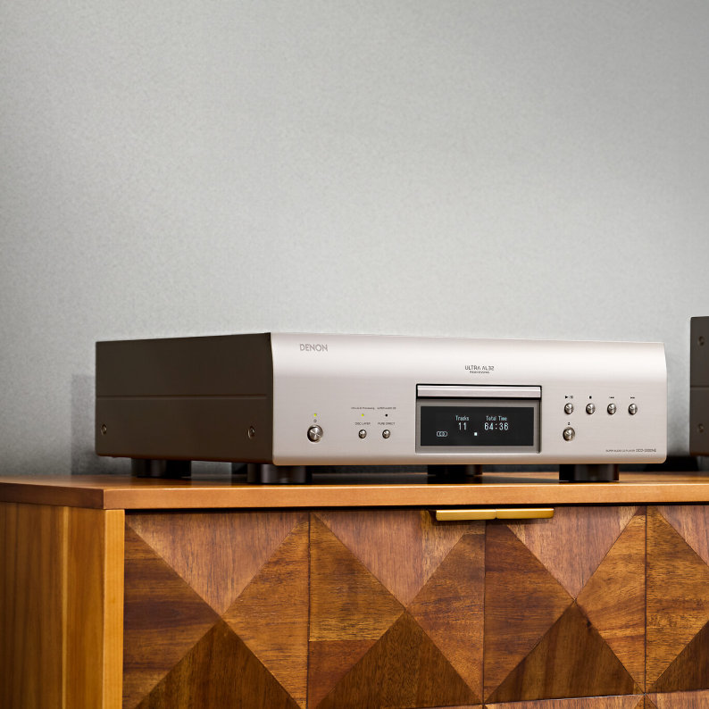 デノン、ディスク再生特化型旗艦SACDプレーヤー「DCD-3000NE」リリース