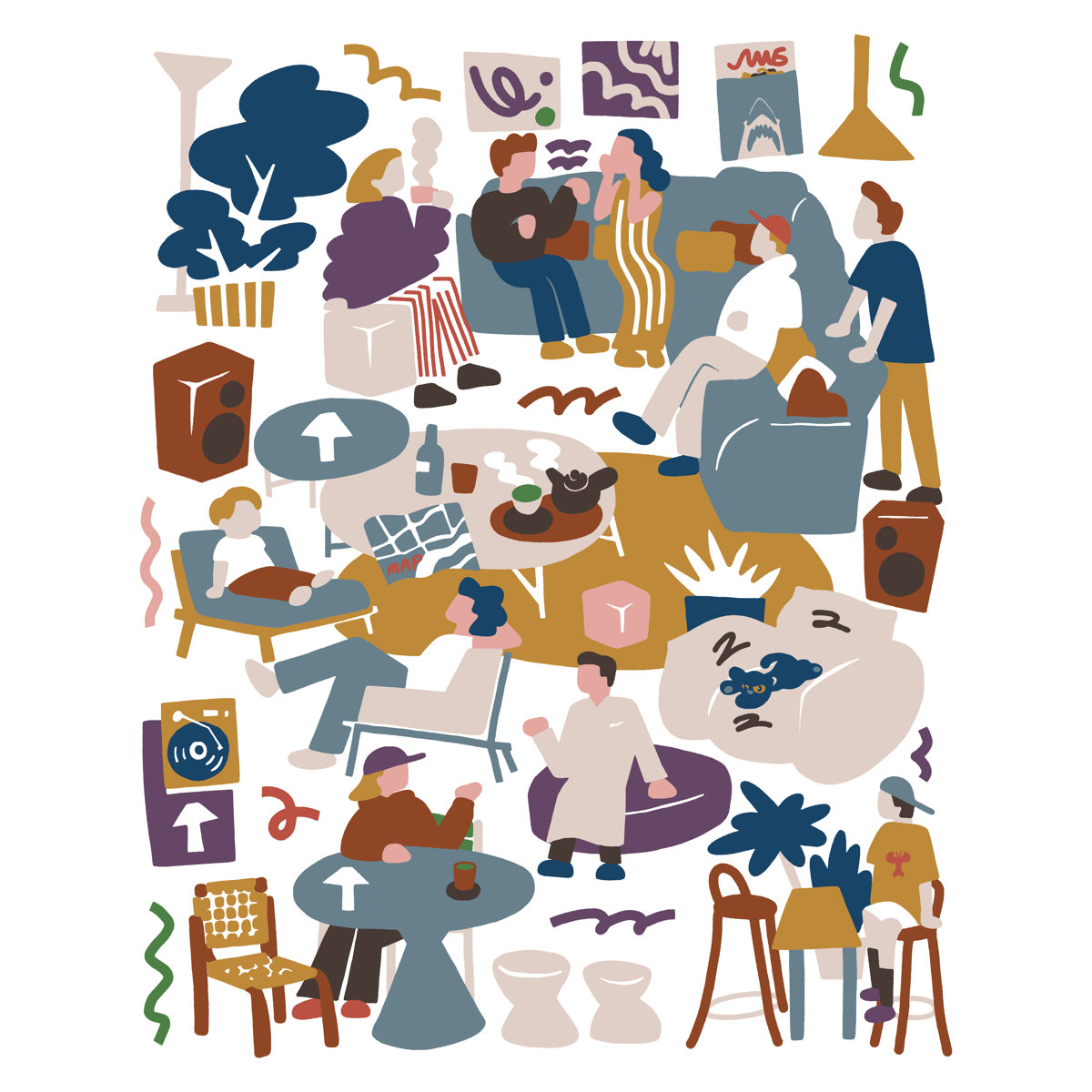 アルフレックス、「集いたくなるリビング」を考えるイベント開催