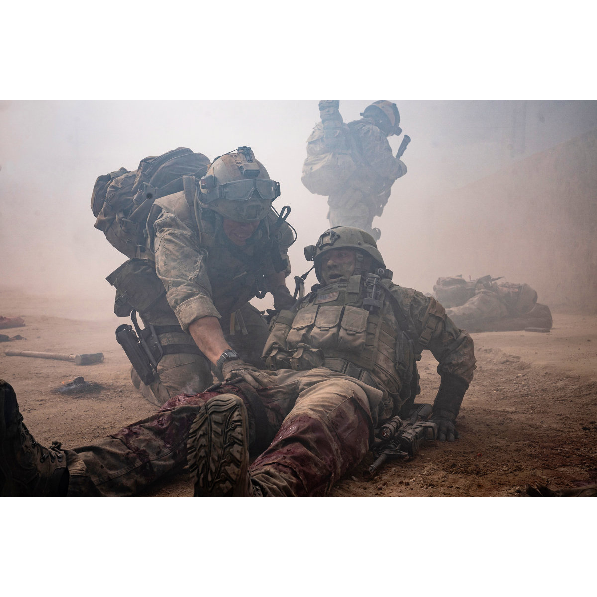 戦争そのものの真っ只中にいる！『ウォーフェア 戦地最前線』場面写真