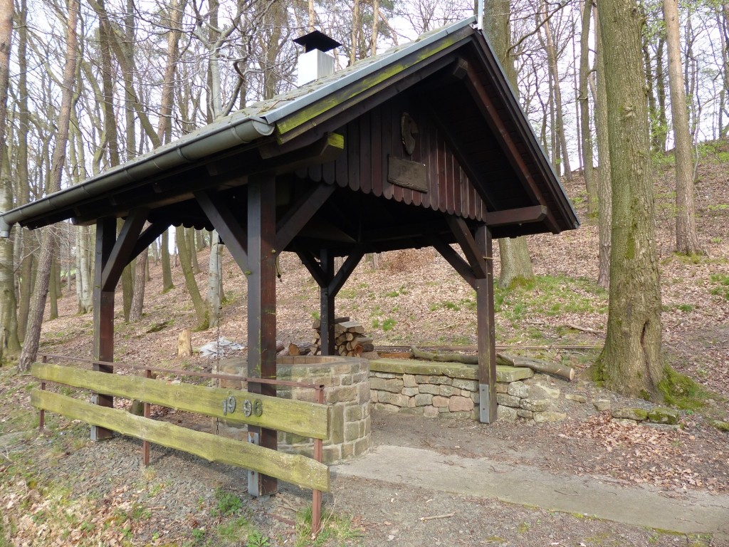 Grillplatz der Waldhütte