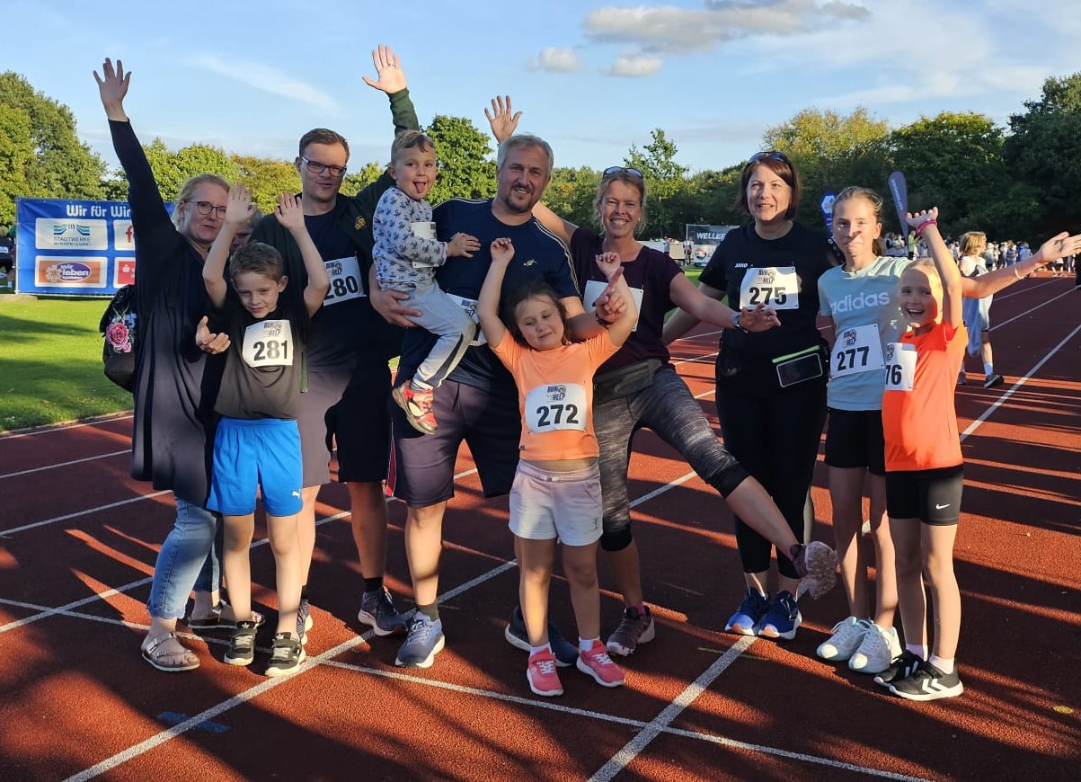 Auch beim Run for Help war die GS Pattensen vertreten.