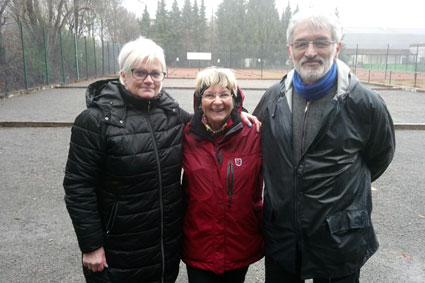 v.l. Platz 1 Birgid Ziegler, Platz 3 Geneviève Heinz; Platz 2 Dragoljub Radonjic