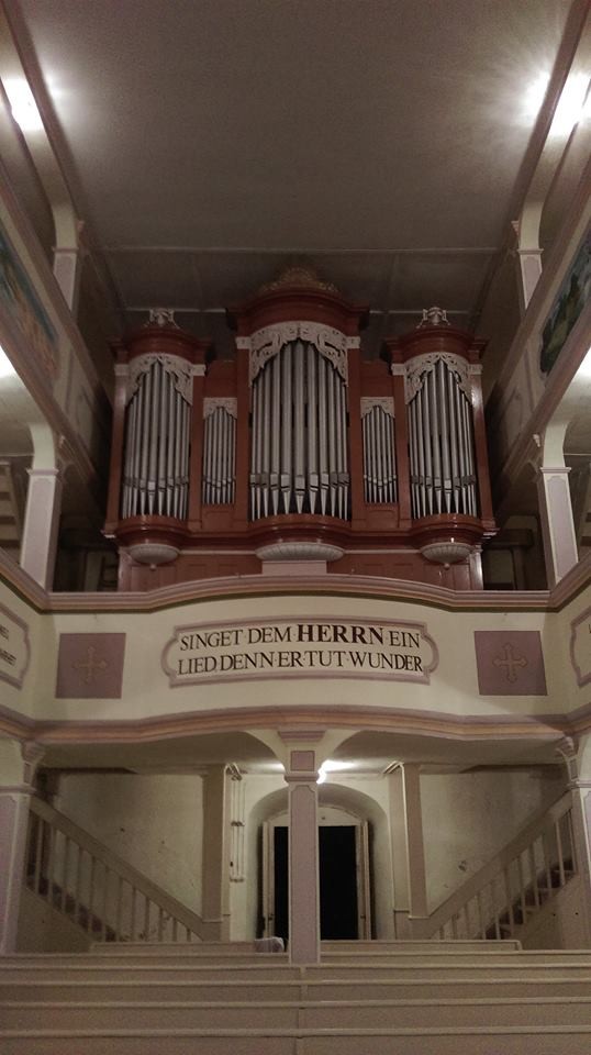 Instandsetzung der Rühlmann Orgel von 1913 Opus 366 in der Cyriakus Kirche Mittelhausen