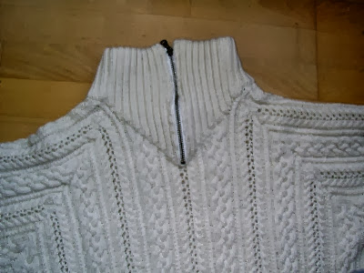 Another detail of my first ARAN jumper.
