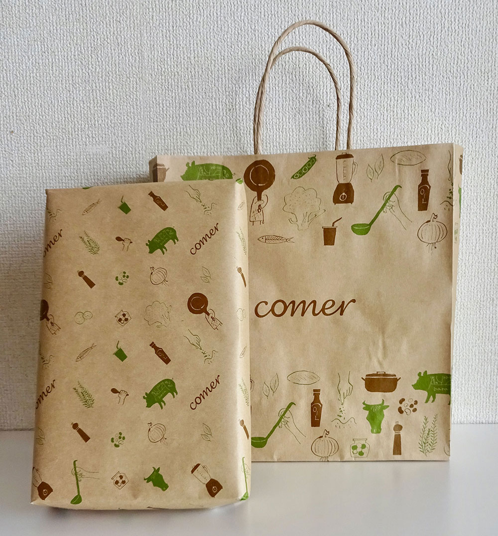 店舗用パッケージ・包装紙 - comer（コメル）