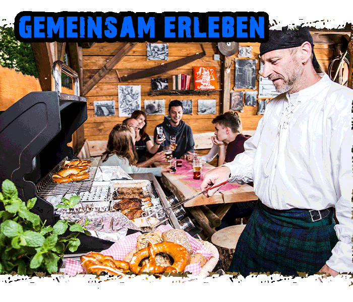 Grillparty in der Berghütte – CLIMB UP! - Kletterwelten Events & Feiern.