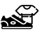 Symbol Schuhe & Kleidung